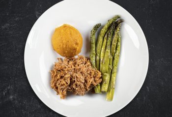 Free Wild Blueberry BBQ Pulled Pork
