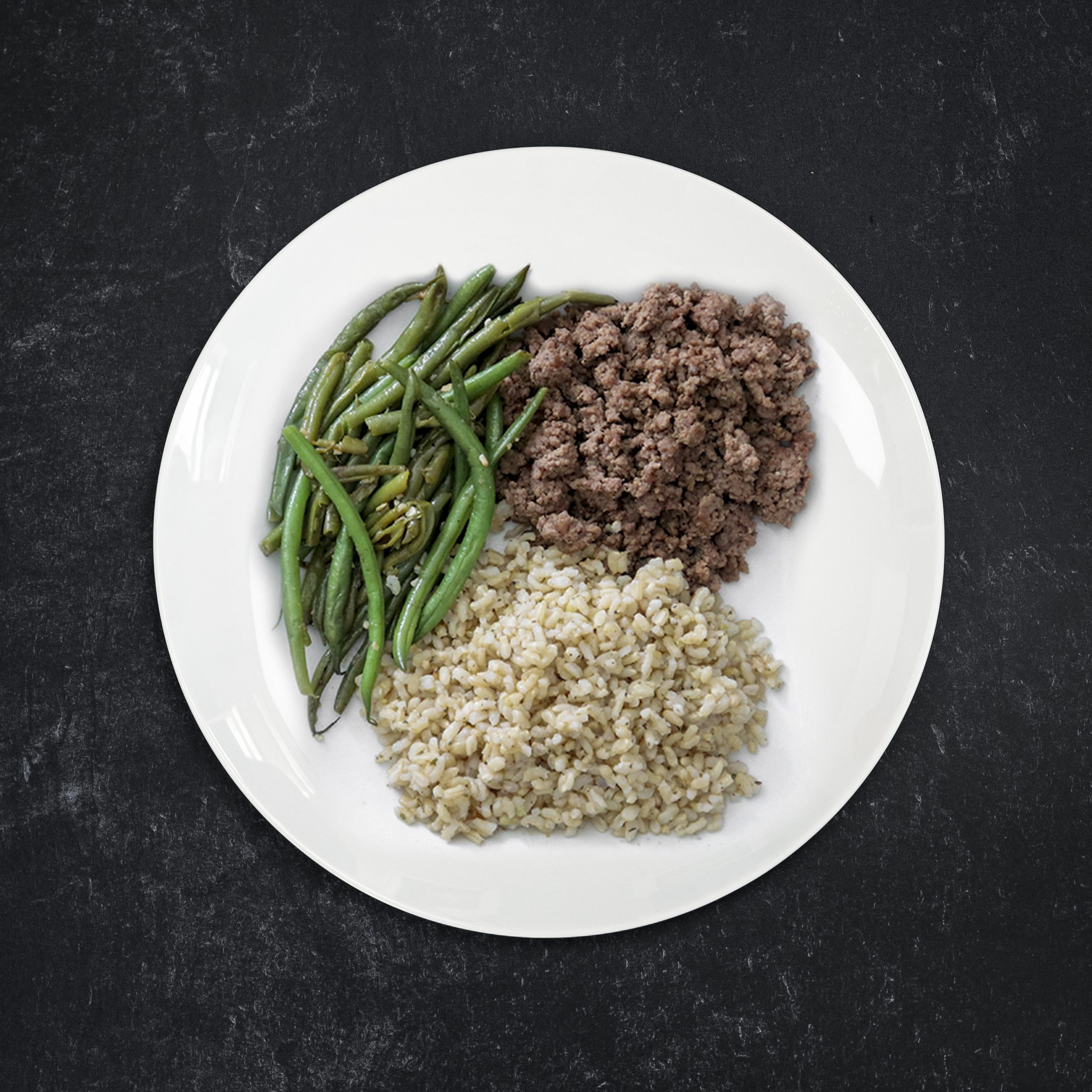 Ground Beef with Brown Rice