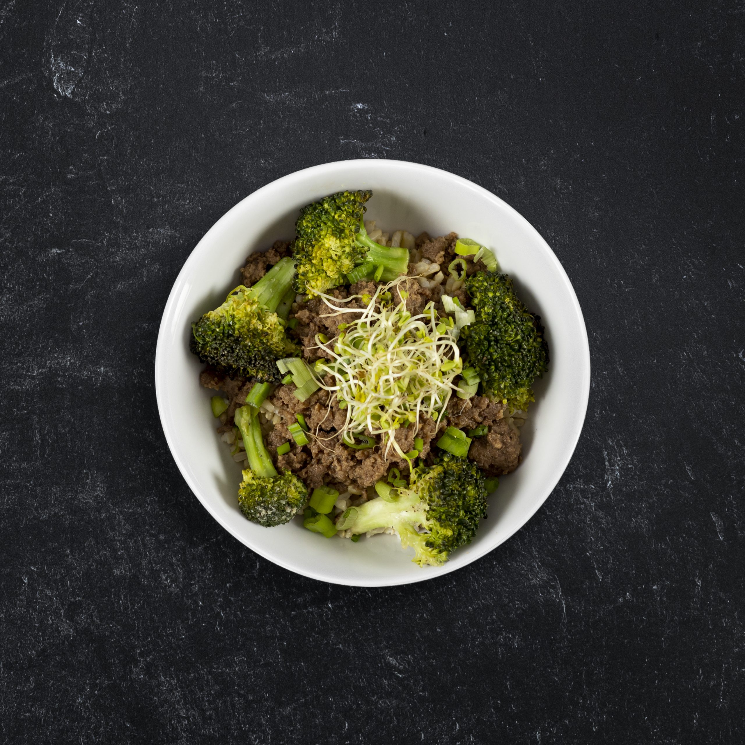 Korean Free-Range Turkey Bowl Over Cauliflower Rice
