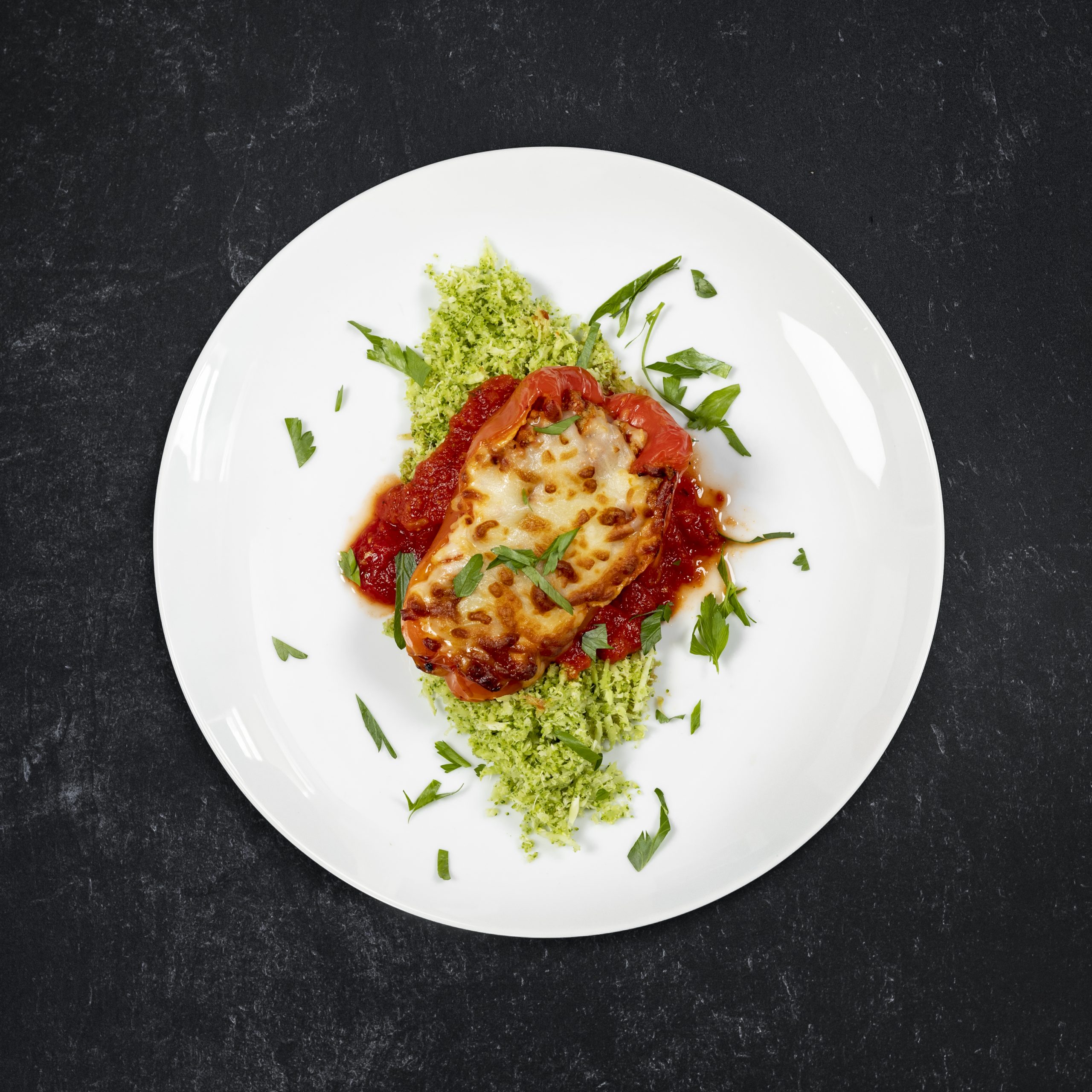 Lasagna Stuffed Pepper