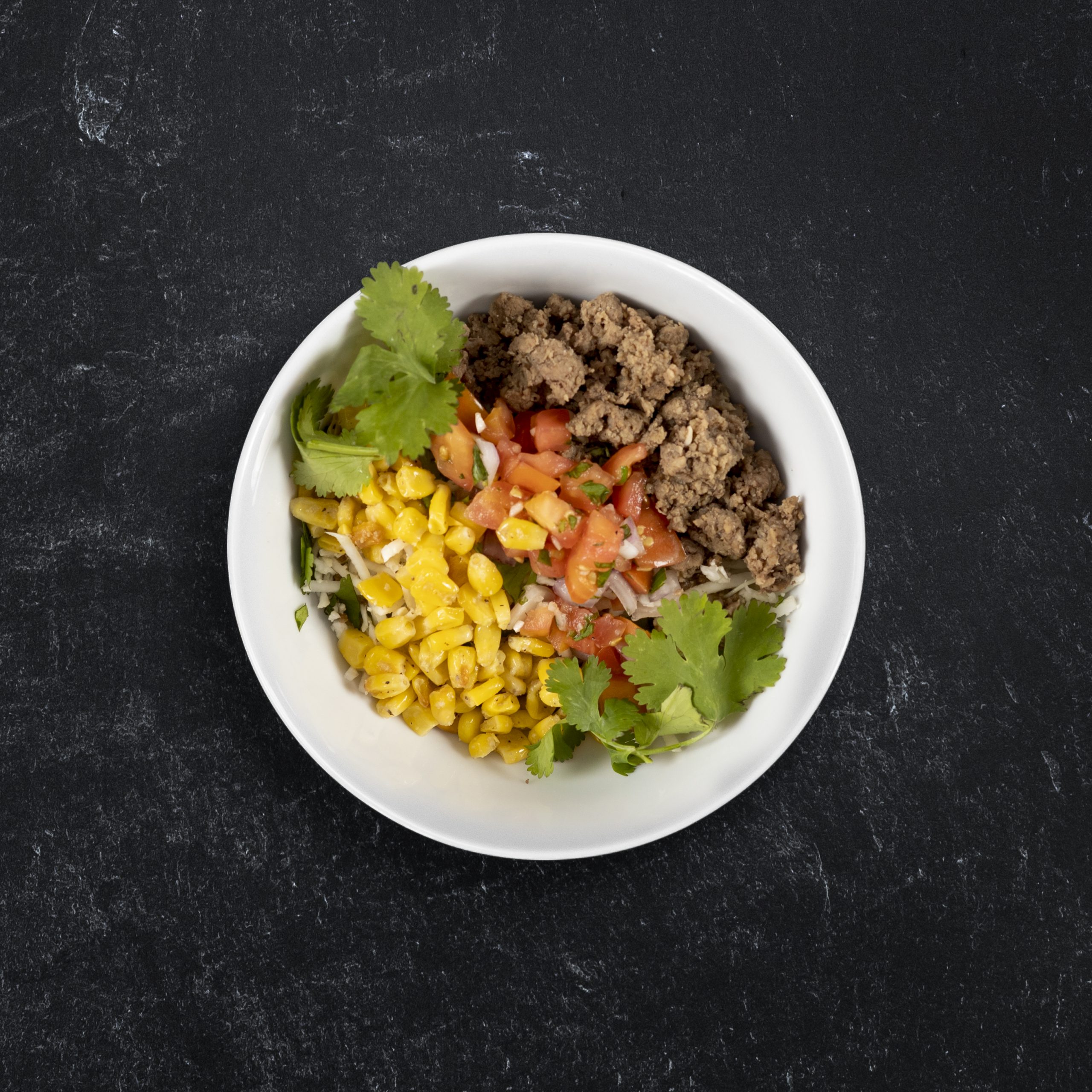 Low Carb Free-Range Turkey Taco Burrito Bowl