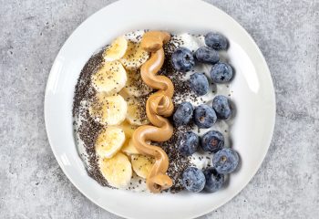 Lean PB Banana Chip Greek Yogurt Parfait