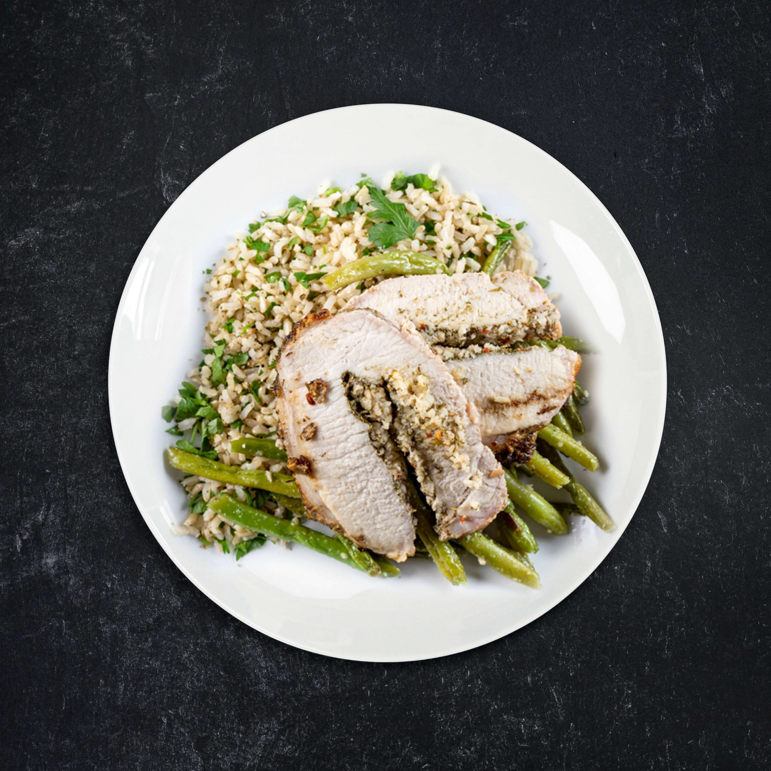 Porchetta Rice Bowl