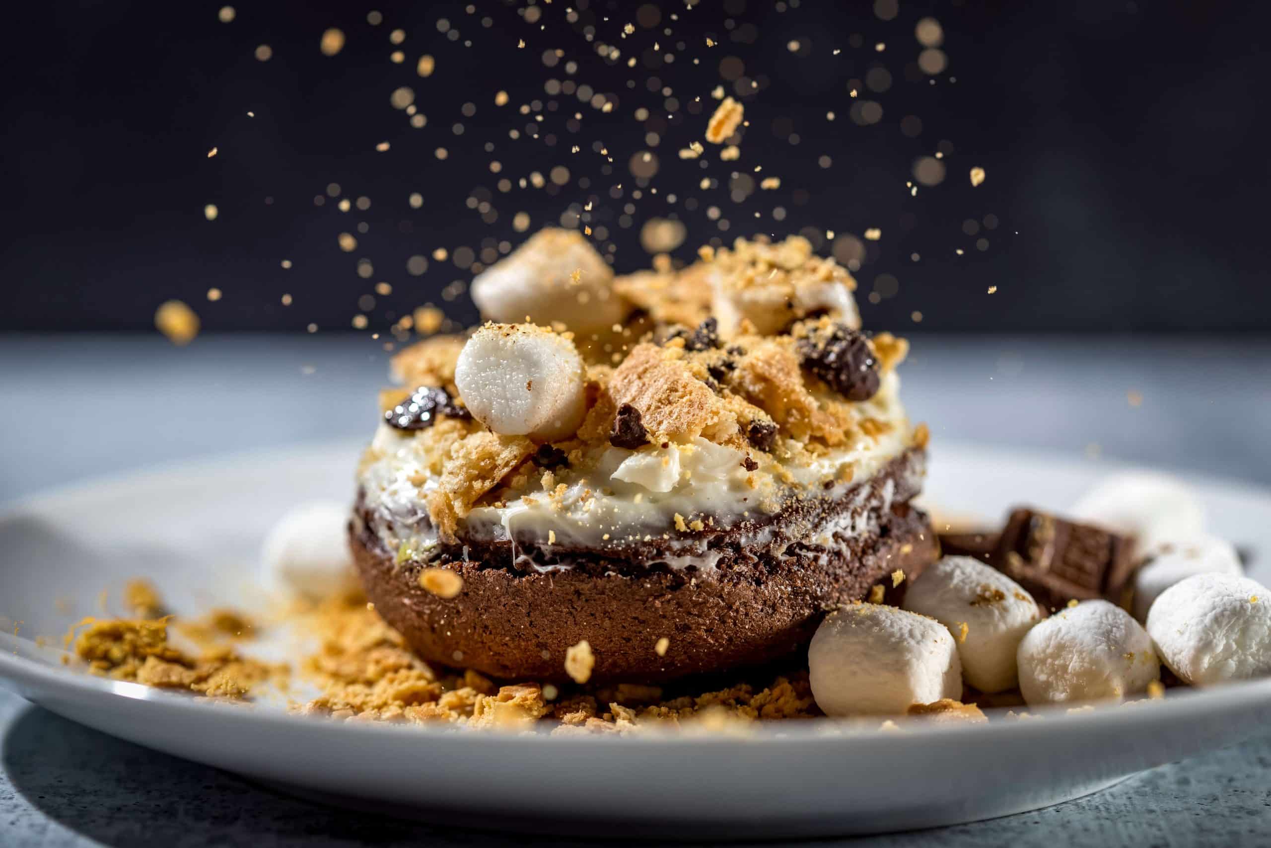 Pronut Sampler: Chocolate S'mores, Black & White & Matcha