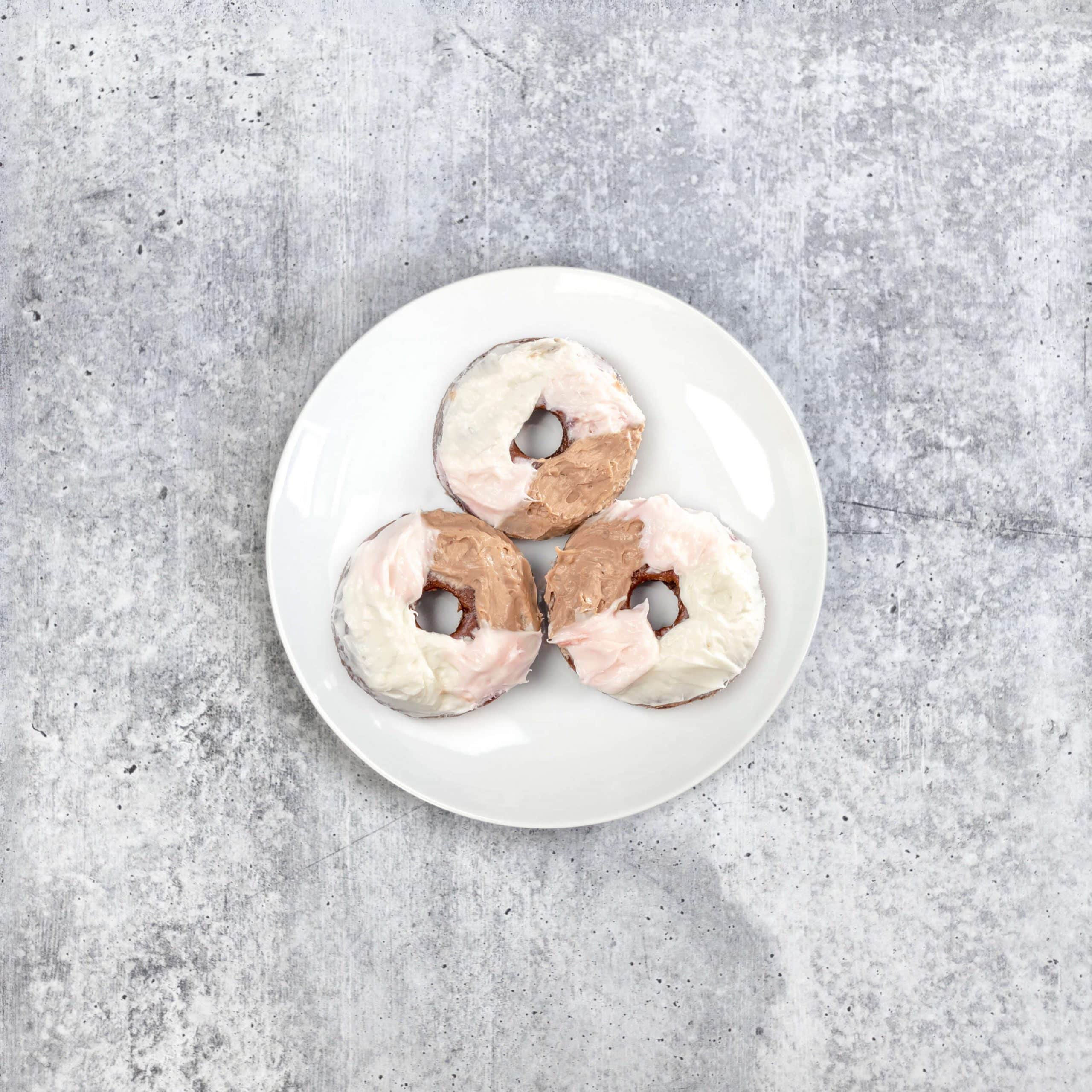 Chocolate Neapolitan Pronuts