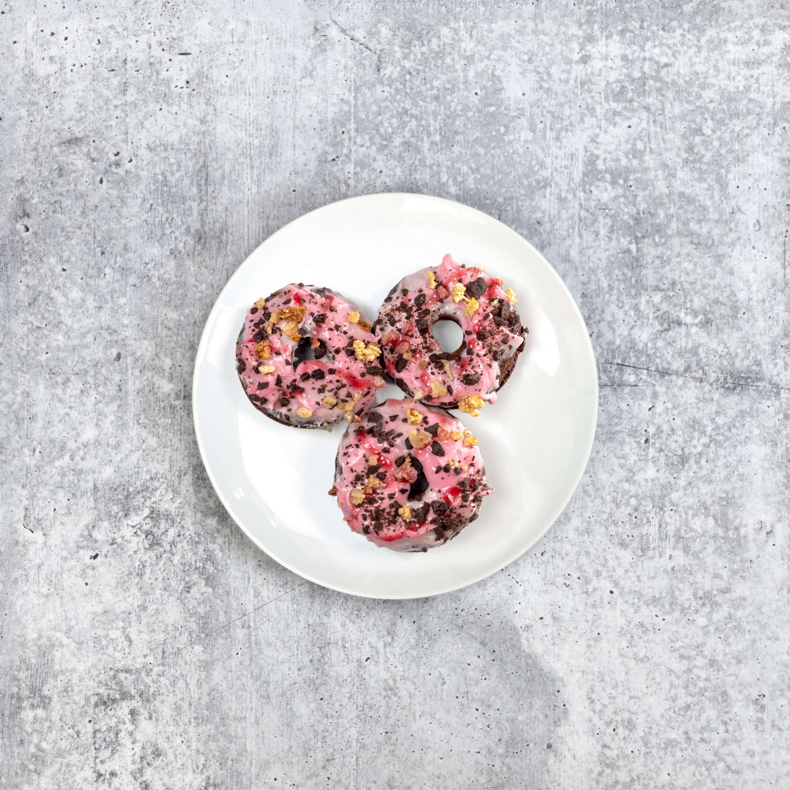 Dark Chocolate Raspberry Pronuts