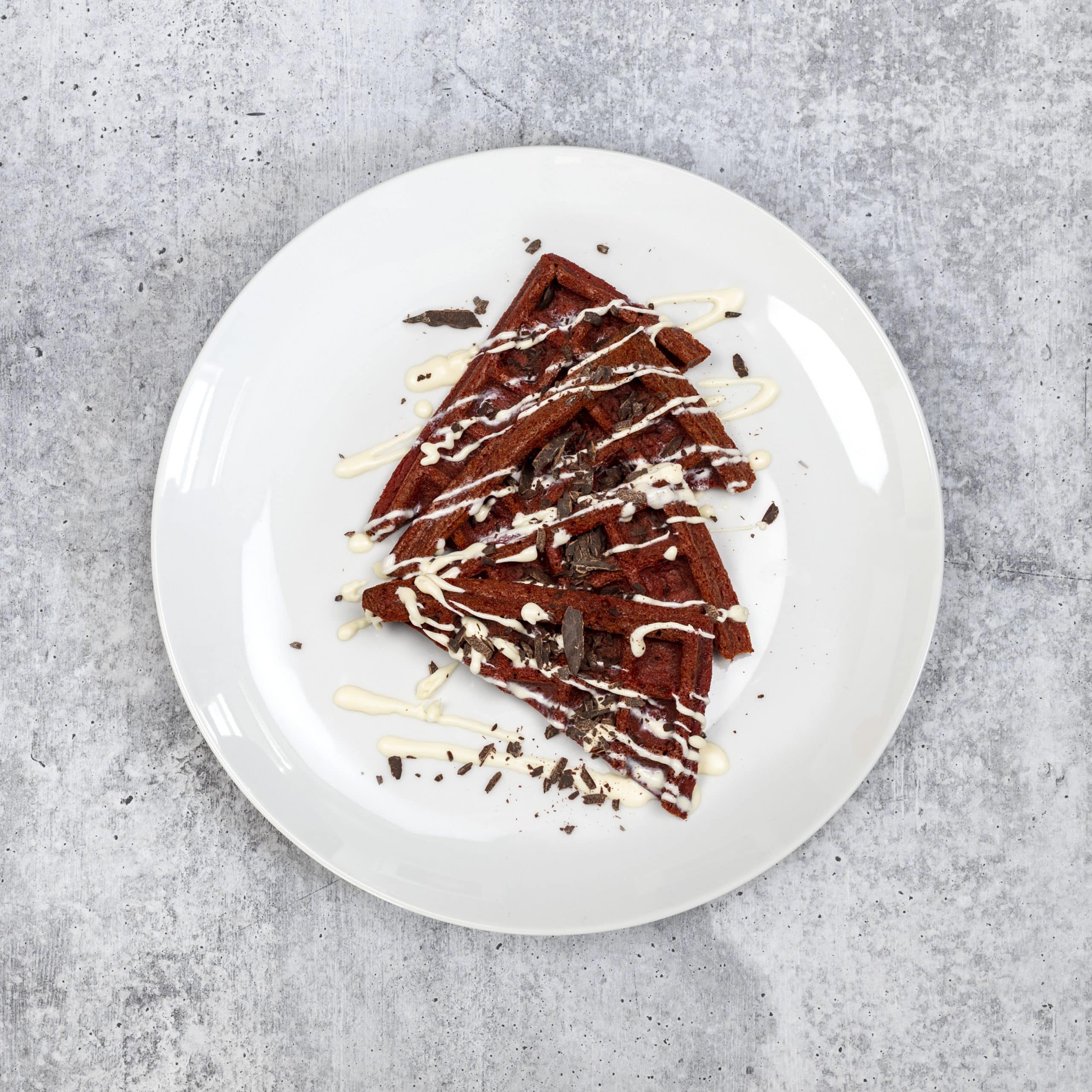 ***RET*** Red Velvet Protein Waffles