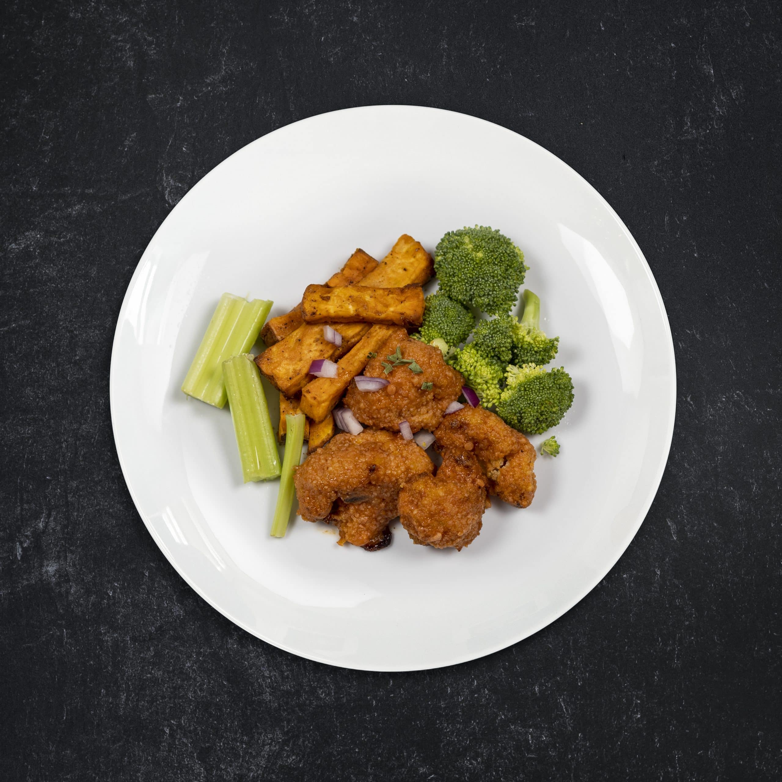 Honey Mustard Cauliflower Wings