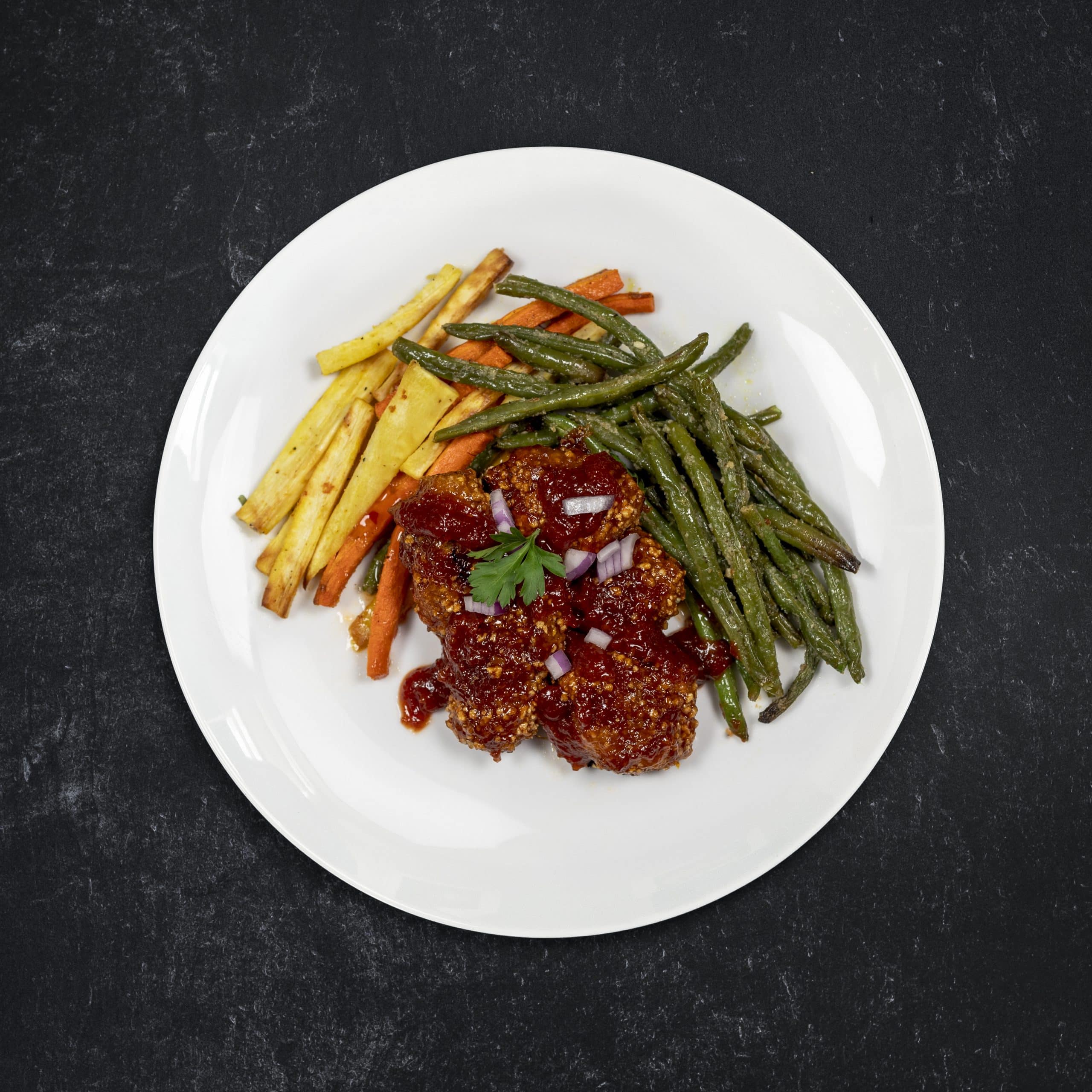 Maple BBQ Chicken Wing Bites