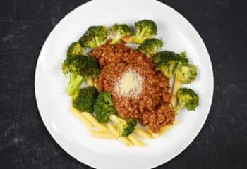 Free Free-Range Turkey Ragu Over Protein Penne