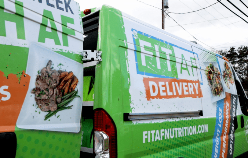 Fit AF Meal Delivery Van
