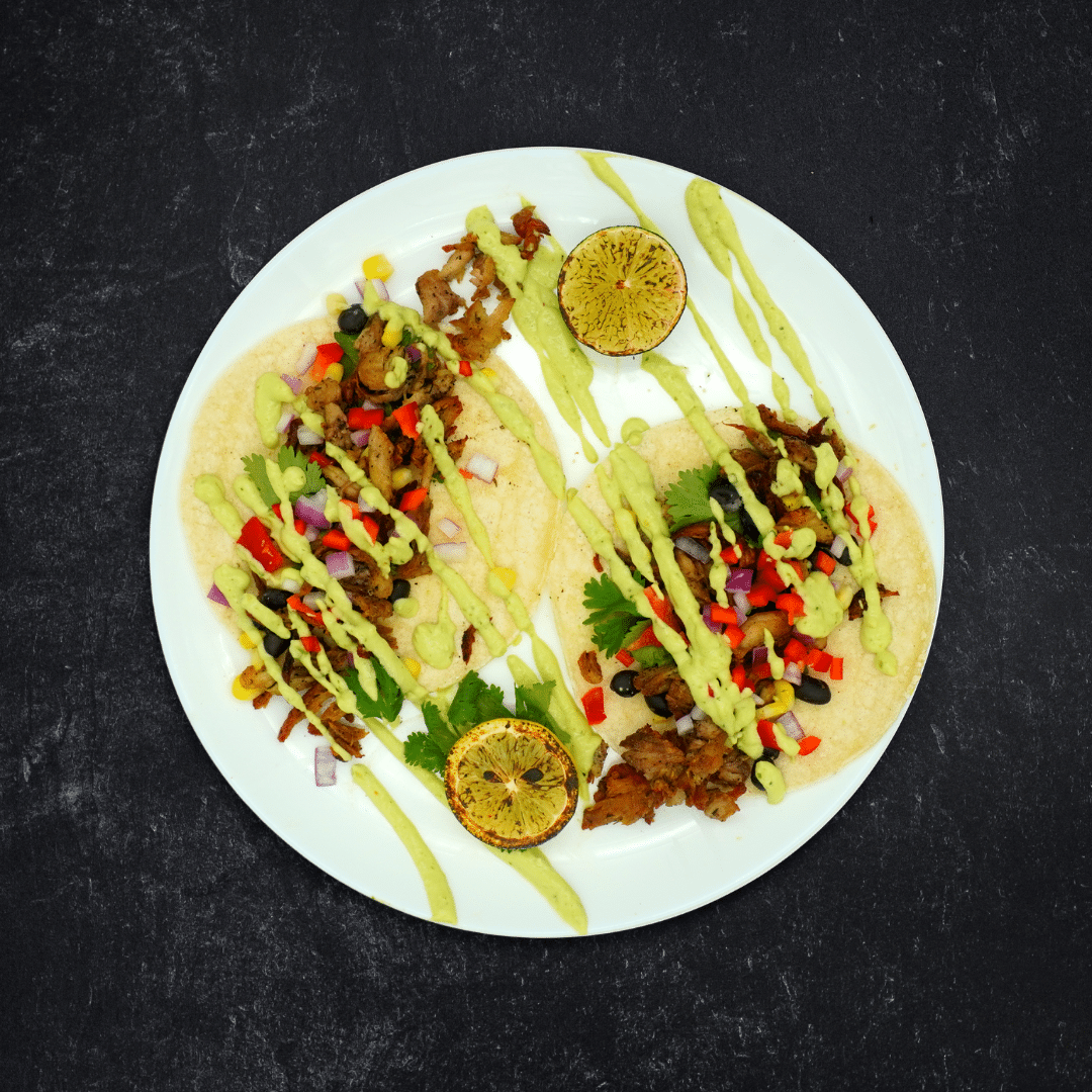 Pork Verde Street Tacos