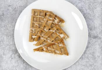 Cinnamon Swirl Protein Waffles Cinnamon Swirl Protein Waffles