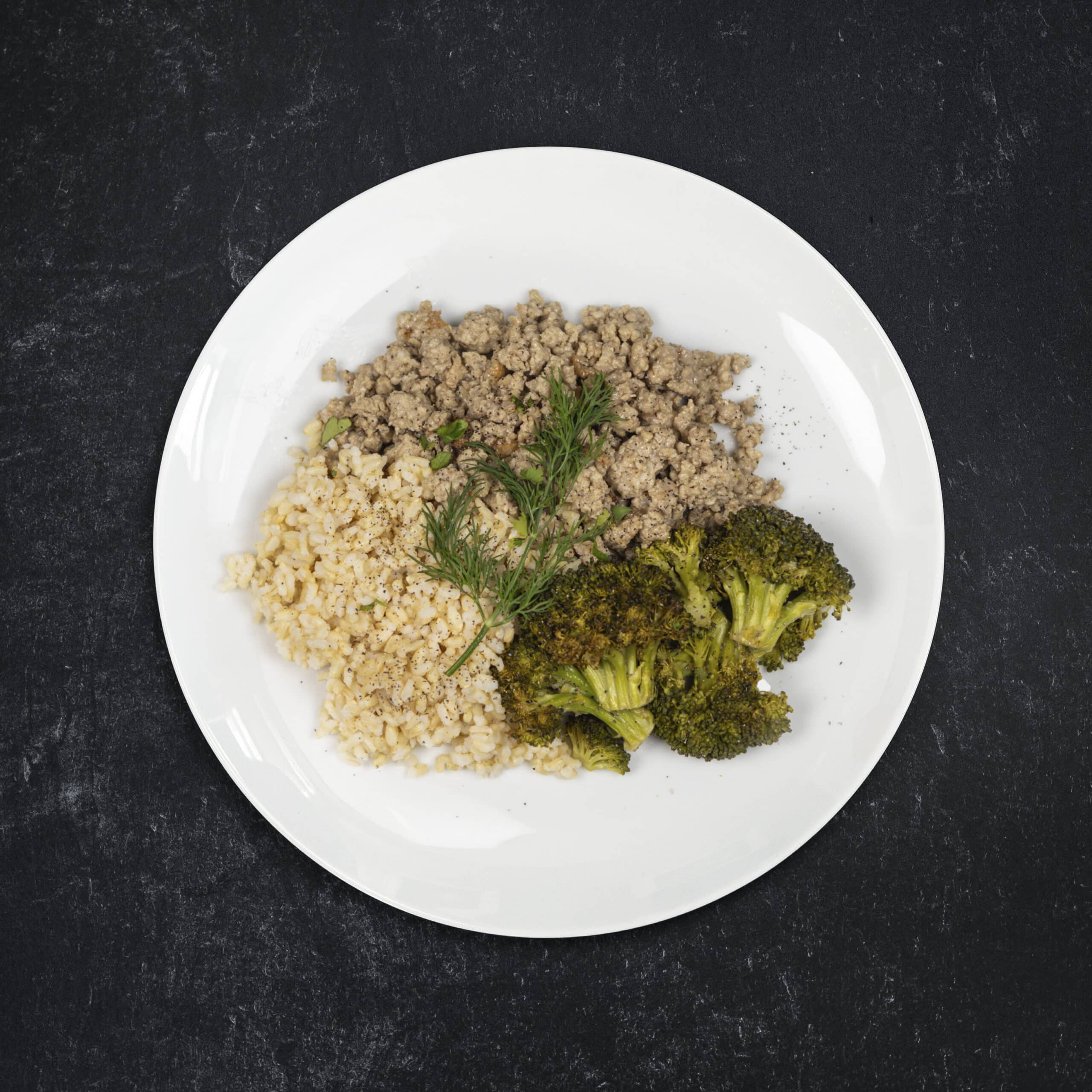 Free-Range Turkey with Basmati & Broccoli