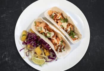 Free Bang Bang Wild Salmon Tacos