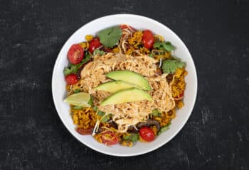 Low Carb Chipotle Chicken Carnitas Burrito Bowl Low Carb Chipotle Chicken Carnitas Burrito Bowl