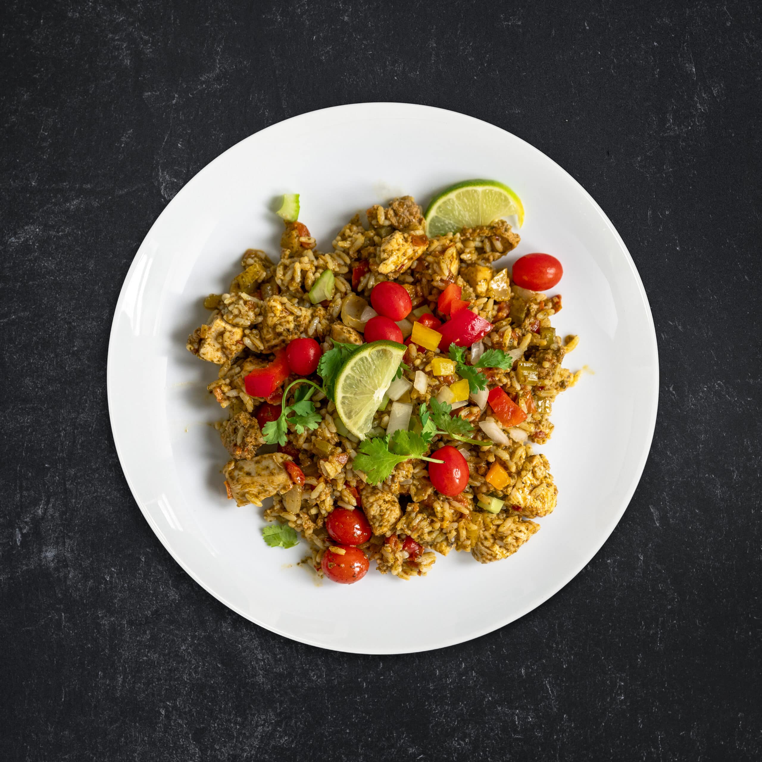 Chipotle Chicken & Sausage Paella