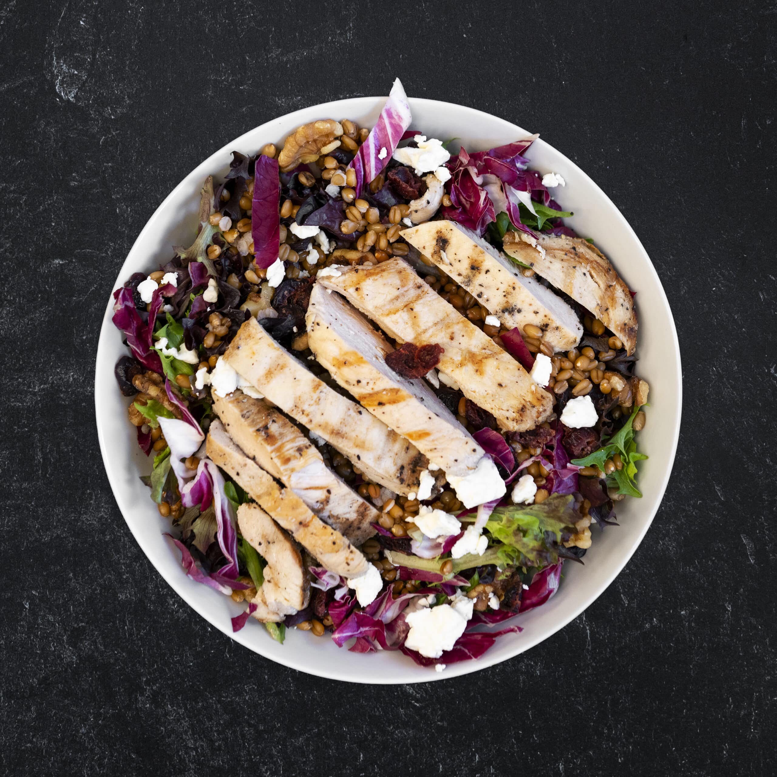 Winter Harvest Salad with Maple Shallot Vinaigrette