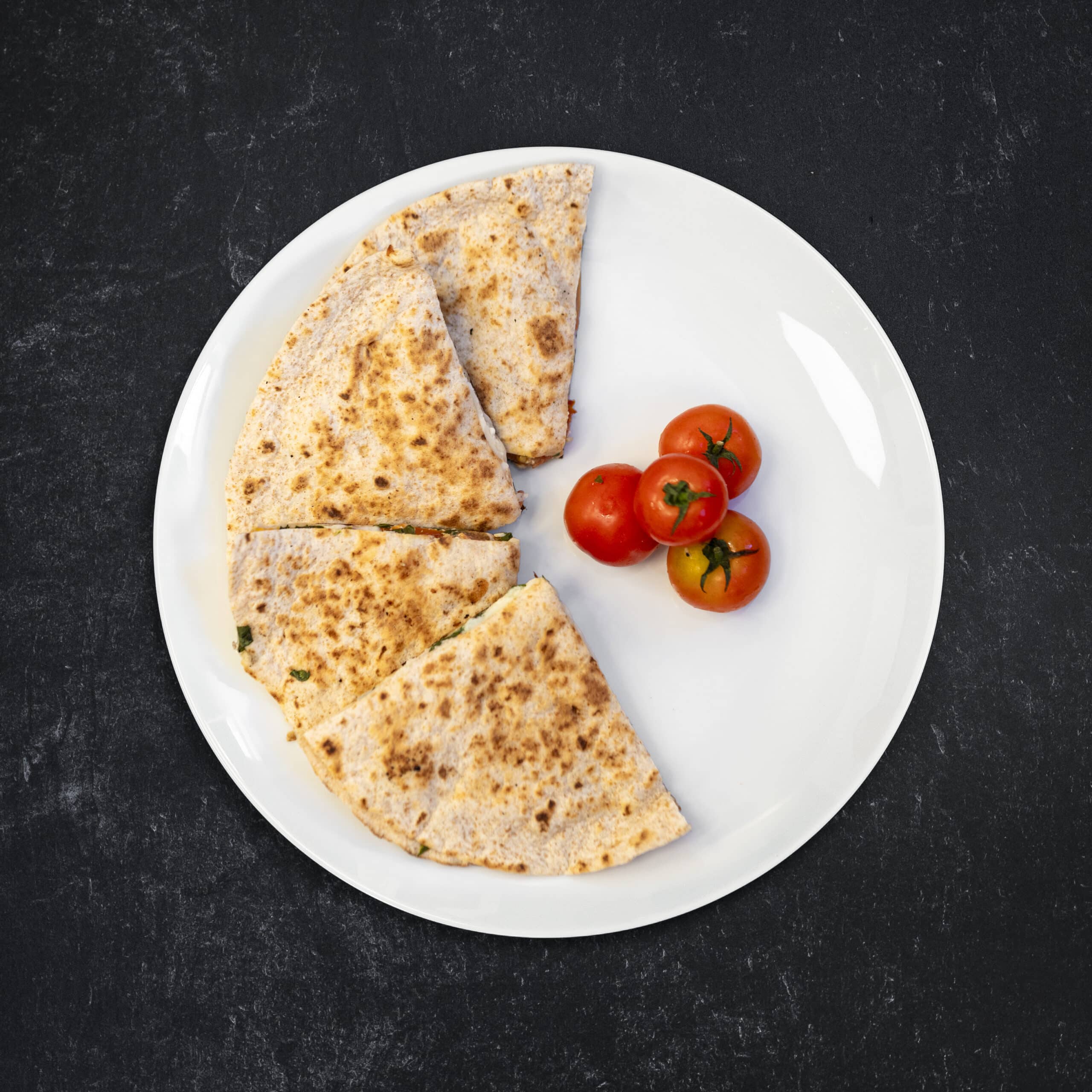 Mediterranean Chicken Quesadilla