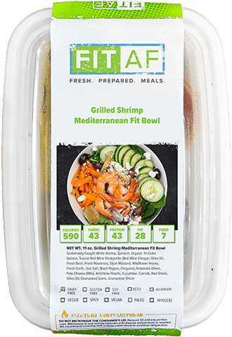 Grilled Shrimp Mediterranean Fit Bowl