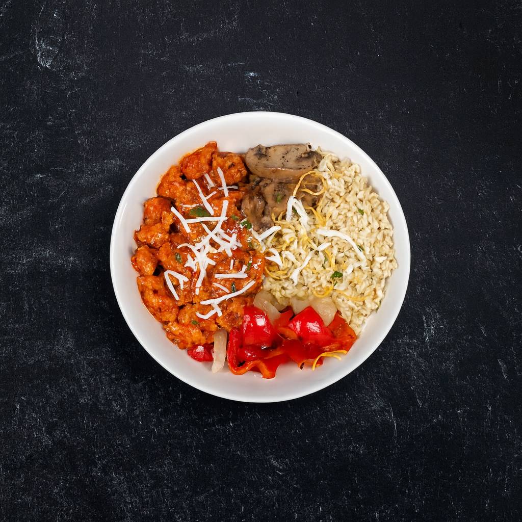 Free Buffalo Chicken Cheesesteak Bowl